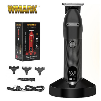 WMARK 6500 RPM NG-203 Κόκκινη ή Μαύρη Επαγγελματική Επαναφορτιζόμενη Κούρεμα Περιβλήματος με βάση φόρτισης