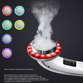 Mașină de modelare a corpului 6 în 1 EMS Masaj de slăbit pentru dispozitiv de îndepărtare a grăsimilor din stomac Dispozitiv de îngrijire a pielii cu lumină roșie albastră pentru brațul feței