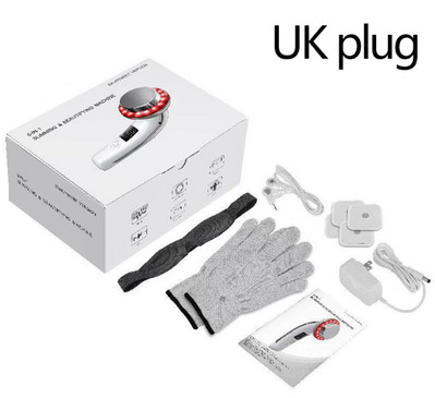 Mașină de modelare a corpului 6 în 1 EMS Masaj de slăbit pentru dispozitiv de îndepărtare a grăsimilor din stomac Dispozitiv de îngrijire a pielii cu lumină roșie albastră pentru brațul feței