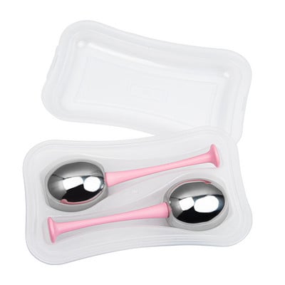 Globuri de gheață faciale Globuri de spa faciale criogenice de răcire din oțel inoxidabil pentru masaj anti-îmbătrânire pentru ochi Instrument de îngrijire a pielii pentru îngrijirea frumuseții