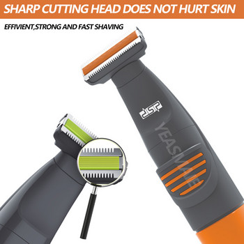 Intimate Haircut Ανδρική ξυριστική ξυριστική μηχανή ξυρίσματος ευαίσθητες περιοχές Μηχάνημα ξυρίσματος Ανδρική αποτριχωτική μηχανή αποτρίχωσης για αποτρίχωση με μπάλα μπικίνι