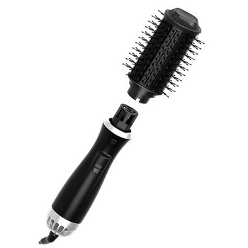 Hot Air Brush One Step Hair Dryer And Volumizer - Salon Multi-function Hair Dryer Styler Comb Hot Air Paddle Styling Brush