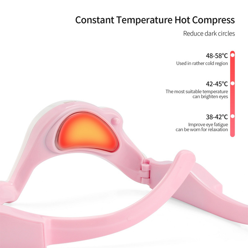 Electric Eyes Vibrációs masszírozó maszk EMS Warm Compress Eye Relaxációs Szemüvegek Csökkentik a Sötét Karikákat Ránctalanító Szemtáskák Eltávolítás