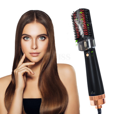 Στεγνωτήρας μαλλιών Hot Air Brush Styler Infrared Spray Tank Water Capacity One-step &Hair-Drier and Volumizer Styler Electric