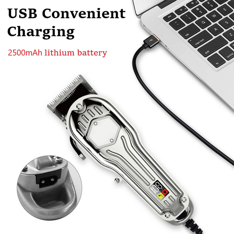 Kemei profesionalni Fade stroj za šišanje Super Taper Električni trimer Rezač Stroj za šišanje Brijač 0,1-3 mm KM-1976 1977 1983 1984