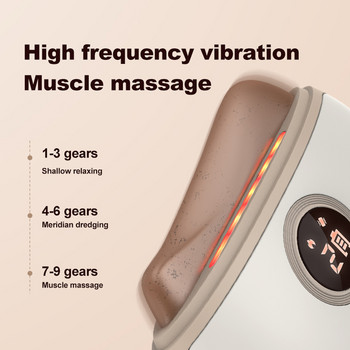 Νέο Electric Gua Sha Massager Heat Vibration Neck Face Lifting Κόκκινο υπέρυθρο αντιρυτιδικό μασάζ προσώπου Εργαλεία μασάζ περιποίησης δέρματος