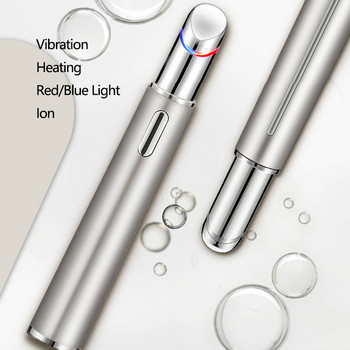 Eye Massager Electric LED PhotonTherapy Vibration Ion Θερμαινόμενο Αντιγηραντικό Αφαίρεση ρυτίδων Dark Circle Puffiness SPA στυλό προσώπου