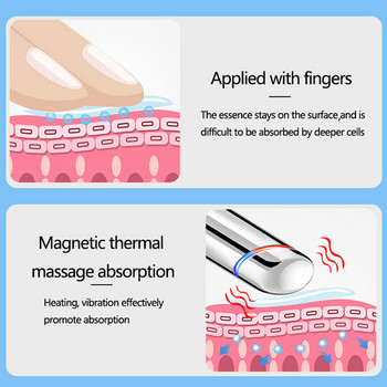 Eye Massager Electric LED PhotonTherapy Vibration Ion Θερμαινόμενο Αντιγηραντικό Αφαίρεση ρυτίδων Dark Circle Puffiness SPA στυλό προσώπου