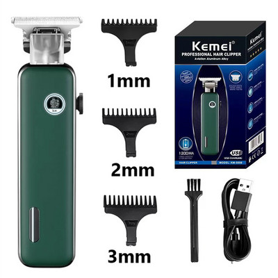 Κόψιμο μαλλιών Kemei Professional Barber Μηχάνημα κοπής με στεγνό ξύρισμα και ξεθώριασμα μαλλιών