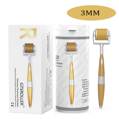 DR Derma Roller Titanium Tips 0,3mm 0,25mm 0,2mm Titanium Mezoroller test-arckezeléshez Micro Needle Mezoroller Dermaroller