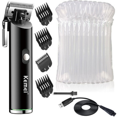 Kemei 1892 Galinga belaidė plaukų kirpimo mašinėlė elektrinis metalinis korpusas profesionalus kirpėjas plaukų kirpimo mašina barzdos plaukų kirpimo mašina