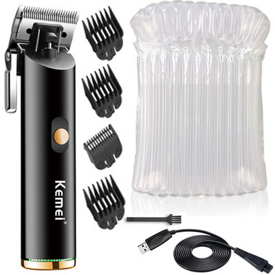 Kemei 1892 Galinga belaidė plaukų kirpimo mašinėlė elektrinis metalinis korpusas profesionalus kirpėjas plaukų kirpimo mašina barzdos plaukų kirpimo mašina