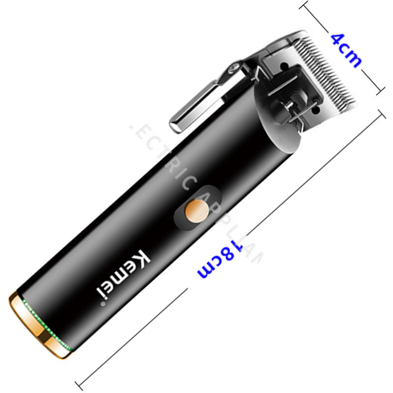 Kemei 1892 Galinga belaidė plaukų kirpimo mašinėlė elektrinis metalinis korpusas profesionalus kirpėjas plaukų kirpimo mašina barzdos plaukų kirpimo mašina