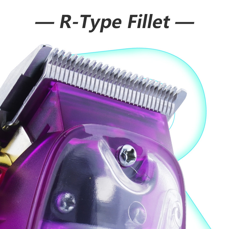 Kemei Clipper Mașină de tuns profesională Trimmer reîncărcabil pentru bărbați Aparatul de bărbierit electric fără fir Tuns ușor