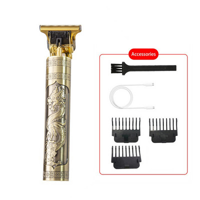 2021 Mașină de tuns mașină de tuns mașină electrică reîncărcabilă de tuns pentru bărbați, cu putere puternică, mașină de tuns barba TSLM1