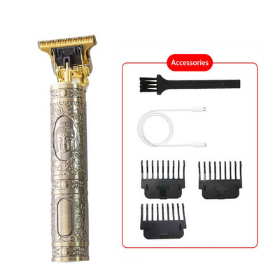 2021 Mașină de tuns mașină de tuns mașină electrică reîncărcabilă de tuns pentru bărbați, cu putere puternică, mașină de tuns barba TSLM1