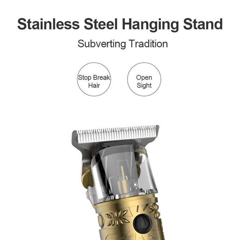 2021 Mașină de tuns mașină de tuns mașină electrică reîncărcabilă de tuns pentru bărbați, cu putere puternică, mașină de tuns barba TSLM1