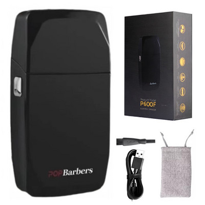 Professionaalsed 9000 RPM Pop Barbers P600 õlipeaga elektrilised juukselõikurid Golden Oil Gradient Push elektriline pardel juukselõikur