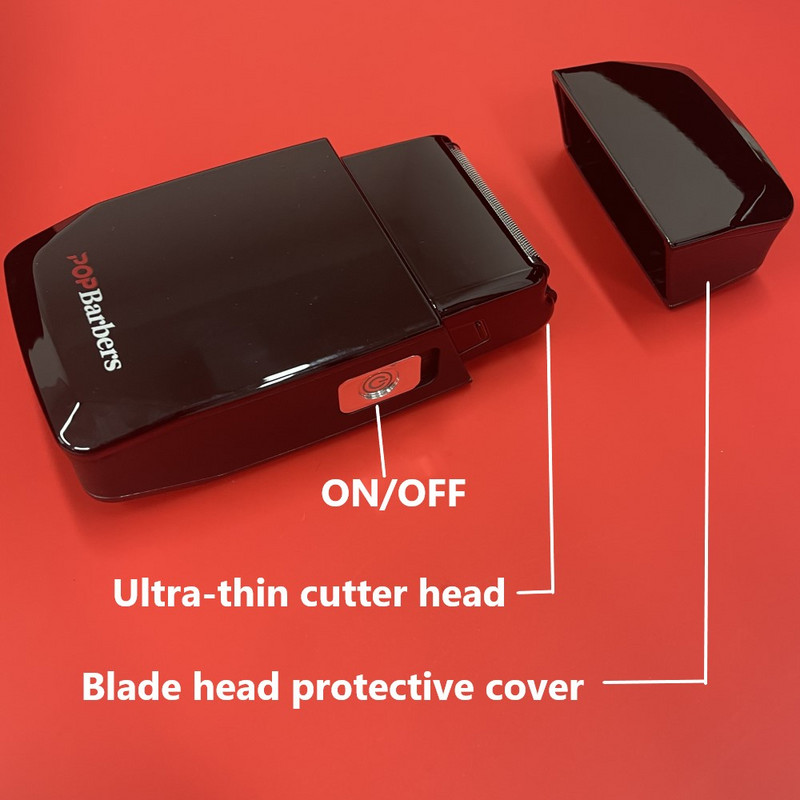 Professionaalsed 9000 RPM Pop Barbers P600 õlipeaga elektrilised juukselõikurid Golden Oil Gradient Push elektriline pardel juukselõikur