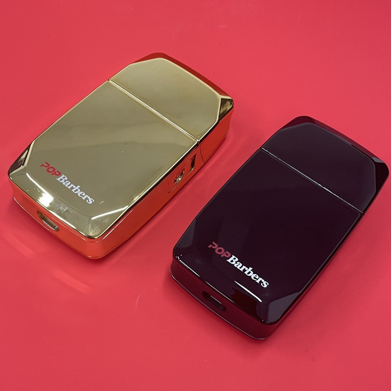 Professionaalsed 9000 RPM Pop Barbers P600 õlipeaga elektrilised juukselõikurid Golden Oil Gradient Push elektriline pardel juukselõikur
