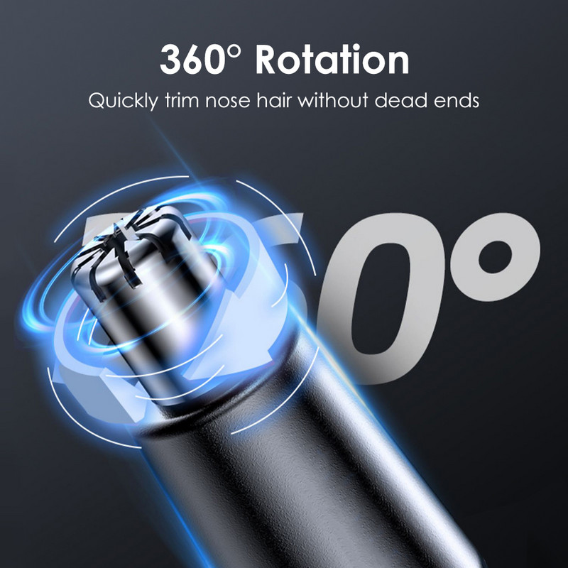 Mașină de tuns pentru urechi și nas Mașină de tuns electric reîncărcabilă unisex Mașină de tuns pentru urechi și nas Mașină de tuns pentru îndepărtare electrică Mașină de ras