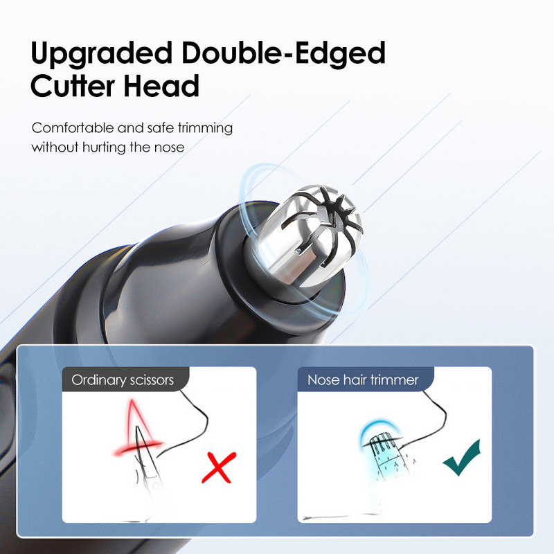 Mașină de tuns pentru urechi și nas Mașină de tuns electric reîncărcabilă unisex Mașină de tuns pentru urechi și nas Mașină de tuns pentru îndepărtare electrică Mașină de ras
