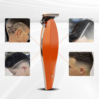 Професионален фризьорски тример за коса Електрическа машинка за подстригване Безжична самобръсначка Тример 0,1 mm Машинка за подстригване на коса Машинка за подстригване на брада