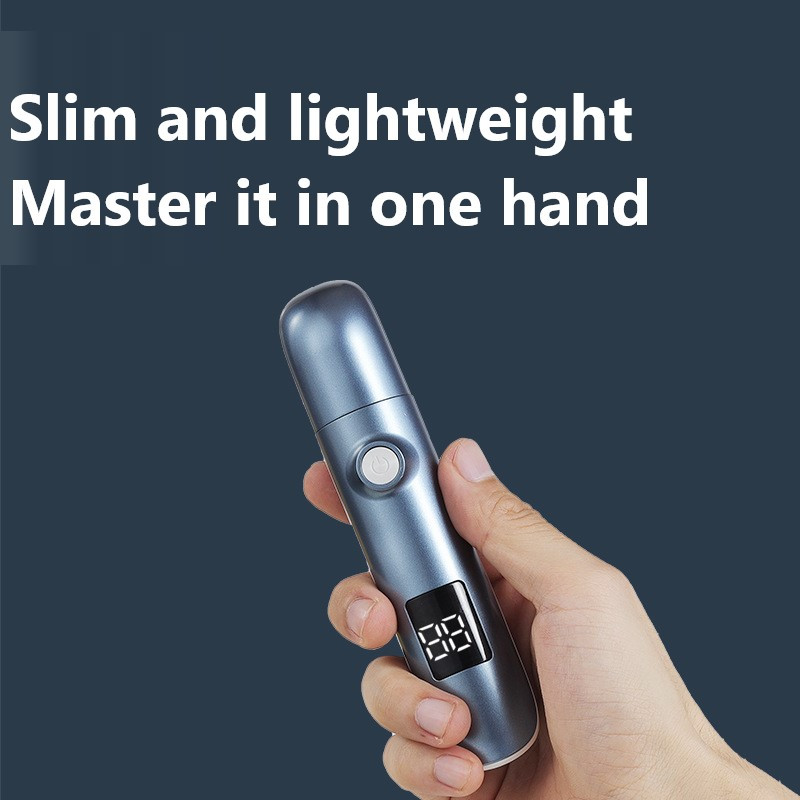 3 az 1-ben orrszőrvágó Elektromos Orr- és fülvágó férfi szemöldöknyíró Gömbeltávolító szőrszálakat az orrhoz.