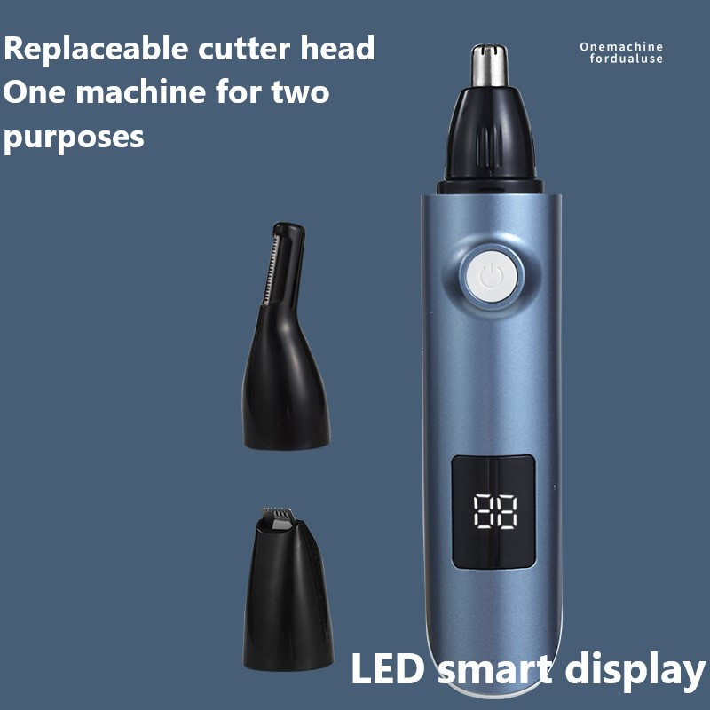 3 az 1-ben orrszőrvágó Elektromos Orr- és fülvágó férfi szemöldöknyíró Gömbeltávolító szőrszálakat az orrhoz.