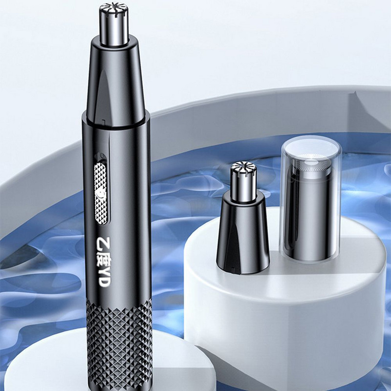 Električni trimer za brijanje za nos i uši Sigurna njega lica Punjivi trimer za dlake u nosu za muškarce Brijač za uklanjanje dlačica Alat za bradu