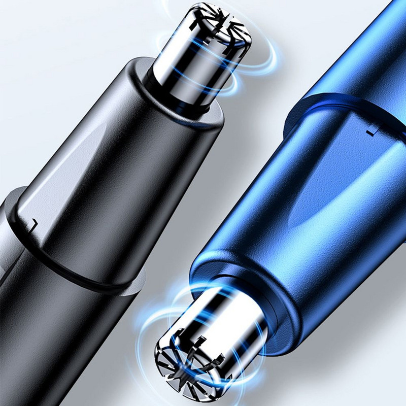 Električni trimer za brijanje za nos i uši Sigurna njega lica Punjivi trimer za dlake u nosu za muškarce Brijač za uklanjanje dlačica Alat za bradu