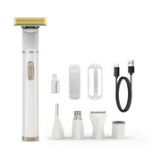 Aparat de bărbierit electric pentru femei Trimmer 5 în 1 pentru bikini Epilator de corp precis pentru sprâncene Zona intima Ras de păr pentru urechi