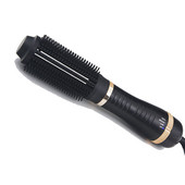 Perie pentru uscător de păr 2-în-1 Nouă cu uscător de păr cu suflare în un singur pas cu perie de stil pentru salon de îndreptare cu aer cald