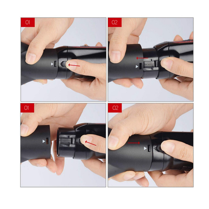 Perie pentru uscător de păr 3 în 1 Perie multifuncțională cu aer cald Dispozitiv de îndreptat păr Perie cu aer cald Fier de calcat Perie cu aer cald Instrument pentru coafarea părului