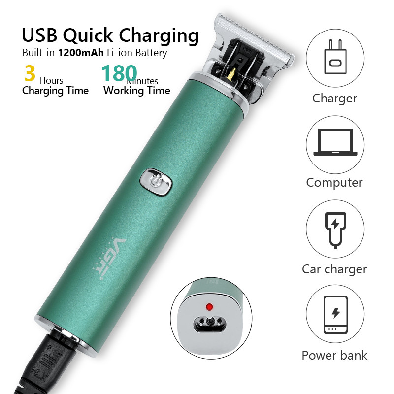 Aparat de tuns electric Aparat de tuns T Bald pentru barbati Aparat de ras electric reincarcabil Masina de tuns barba frizer Masina de tuns frizer