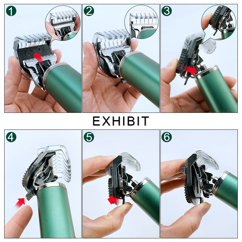 Aparat de tuns electric Aparat de tuns T Bald pentru barbati Aparat de ras electric reincarcabil Masina de tuns barba frizer Masina de tuns frizer