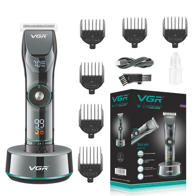 VGR juukselõikur Professionaalne juukselõikur, reguleeritav juukselõikusmasin Elektriline laetav juhtmeta trimmer meestele V-256