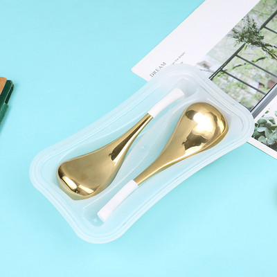 1 pereche/cutie Terapie cu frig și căldură Globuri de gheață Messager pentru față Bastoane criogenice de aur Rolă pentru față Ameliorarea rece și căldură Frumusețe Îngrijirea pielii