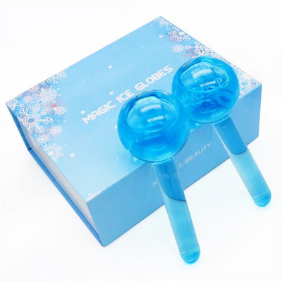 Nagy szépségű jégkorong Energy Beauty Crystal Ball arcápoló hűsítő jéggömbök Water Wave arc- és szemmasszázs bőrápoló 2db/doboz