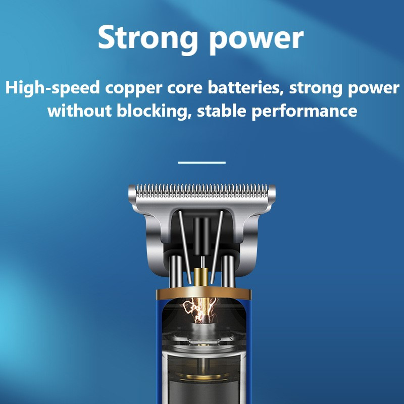 Kemei Electric LCD Hair Clipper Trimmer for Men Επαναφορτιζόμενη ξυριστική μηχανή Beard Barber Professional Hair Cutting Machine USB 2022 New