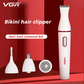 Kit de tuns perfect pentru bikini 7in1 Trimmer electric de precizie pentru fata pentru femei Aparat de ras Micro Epilator Fata Body Trim Ras barbati