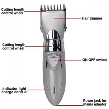 Нова миеща се електрическа машинка за подстригване Акумулаторна самобръсначка за мъже Baby HC001 Безжичен тример за брада Самобръсначка Машина за подстригване 220V
