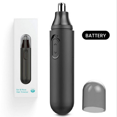 Trimmer electric pentru nas și urechi, în siguranță, îngrijire profesională, epilator facial reîncărcabil, rezistent la apă, pentru bărbați și femei