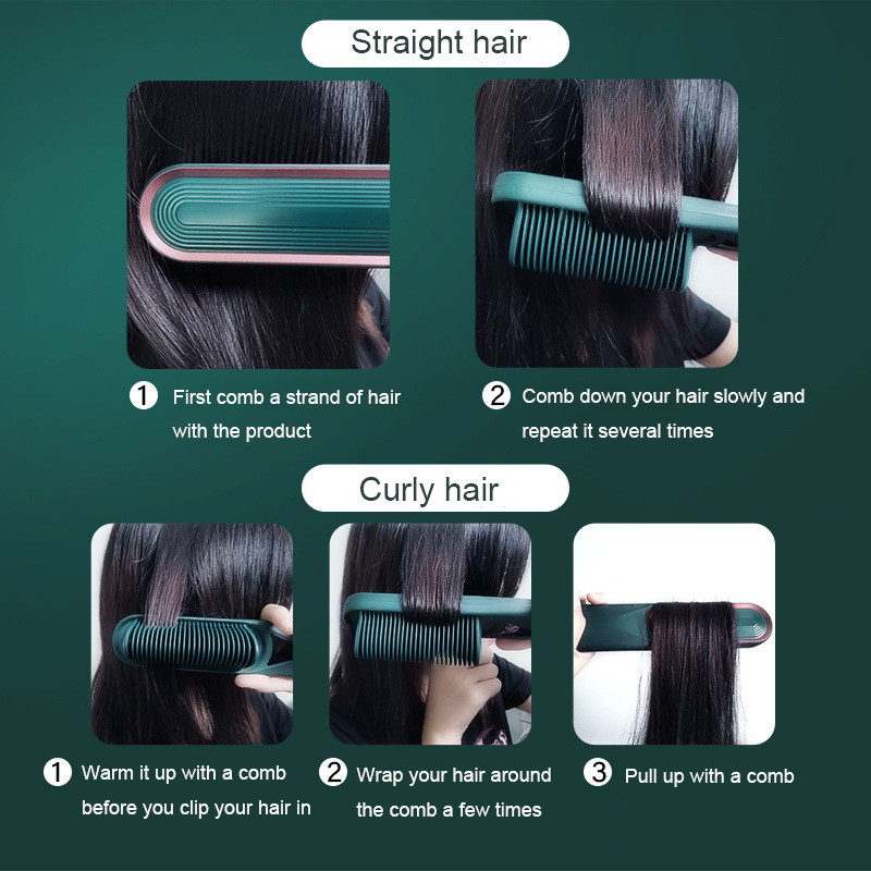 Perie electrică pentru coafarea părului Dispozitive de îndreptat pentru ondularea părului Anion Pieptene de îngrijire a părului Uscat pentru îngrijirea părului Instrumente de styling