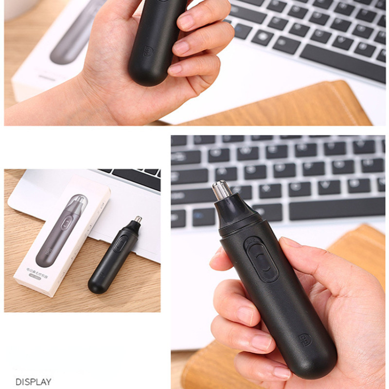 Aparat de tuns electric pentru nas, portabil, pentru îndepărtarea părului urechilor, aparat de tuns fără durere, pentru bărbați, femei, aparat de ras