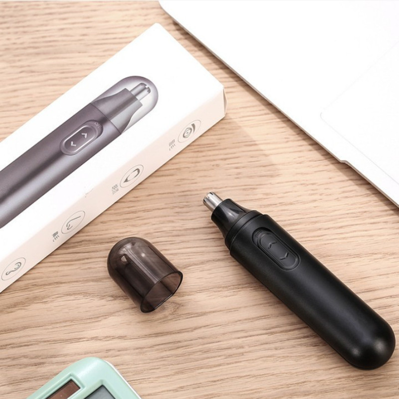 Aparat de tuns electric pentru nas, portabil, pentru îndepărtarea părului urechilor, aparat de tuns fără durere, pentru bărbați, femei, aparat de ras