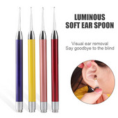 Noul instrument de curățare a urechilor vizuale, inteligent, fără fir, instrument de îndepărtare a ceară a urechii de înaltă precizie, cu lumină LED pentru cameră Set de curățare a otoscopului fără fir