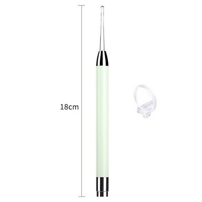 Noul instrument de curățare a urechilor vizuale, inteligent, fără fir, instrument de îndepărtare a ceară a urechii de înaltă precizie, cu lumină LED pentru cameră Set de curățare a otoscopului fără fir