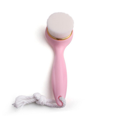 Perie moale de îngrijire a feței Mild Fiber Wash Pore Mâner lung Beauty Deep Cleansing Face Clean