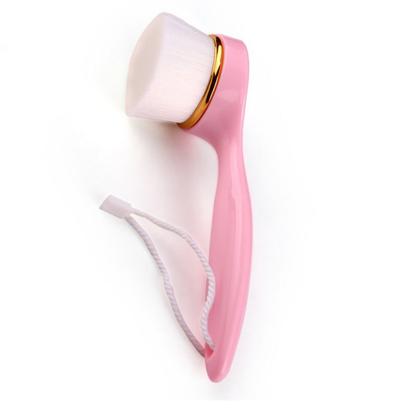 Perie moale de îngrijire a feței Mild Fiber Wash Pore Mâner lung Beauty Deep Cleansing Face Clean